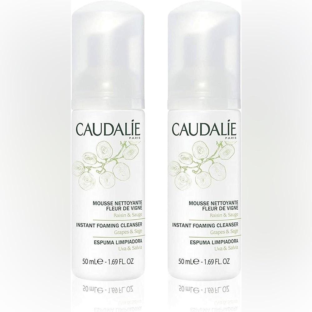 CAUDALIE -  Duo Foaming Cleanser 50mL x 2
